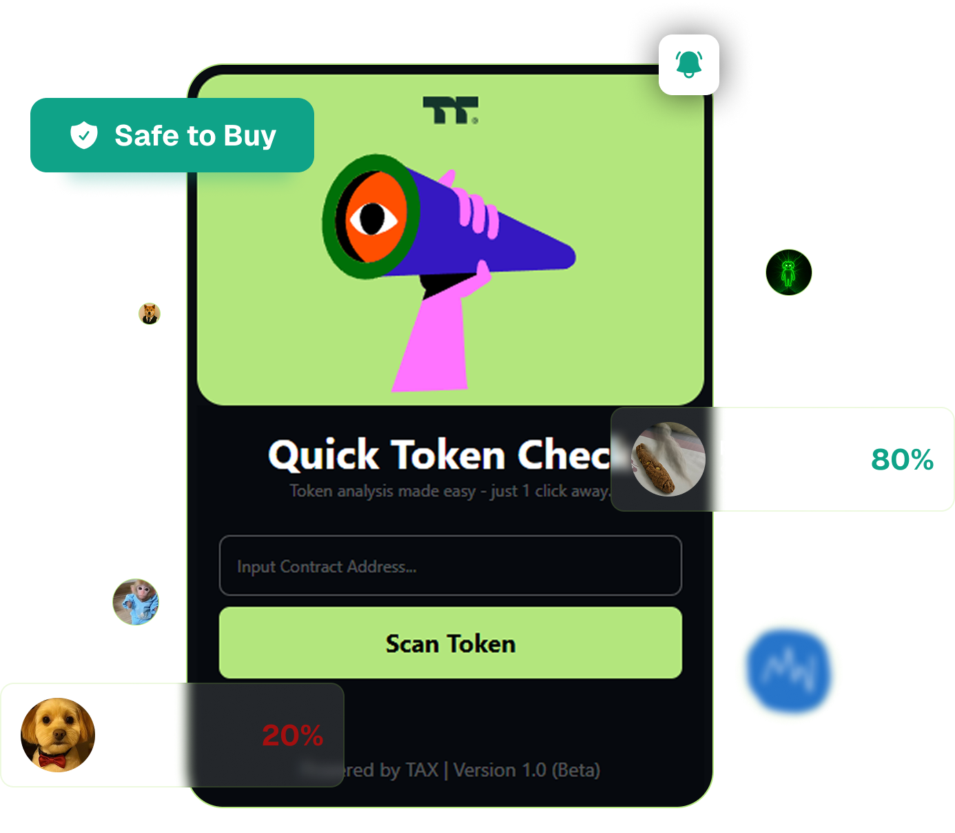 Quick Token Check Interface