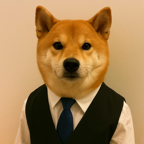 Shiba Inu in suit